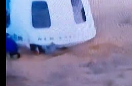 Jeff Bezos Falls Blue Origin Video